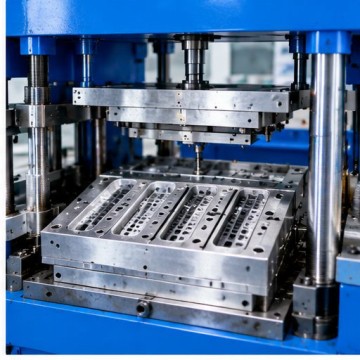 Compression molding presses producing silicone remote covers