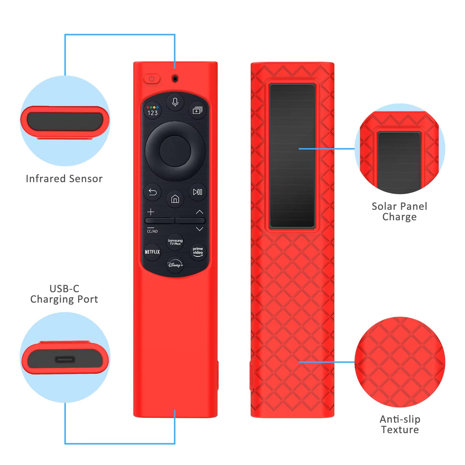 Samsung RC05 silicone cover detail 2