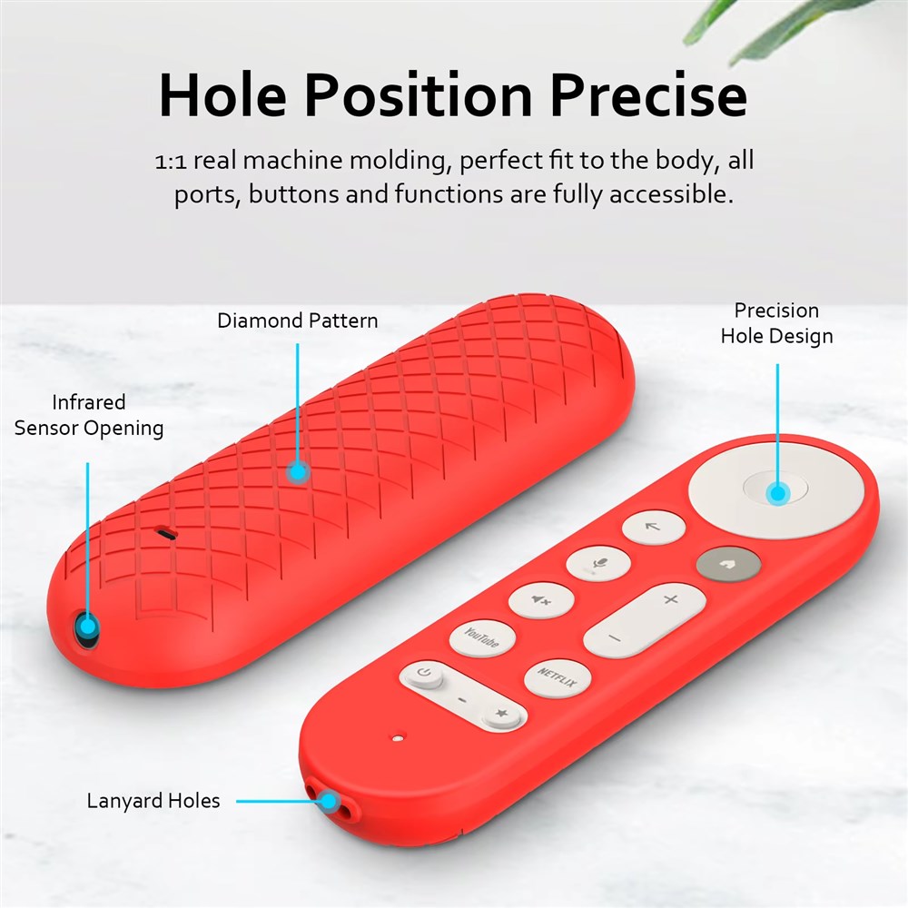 Google TV RC11 silicone cover detail 3