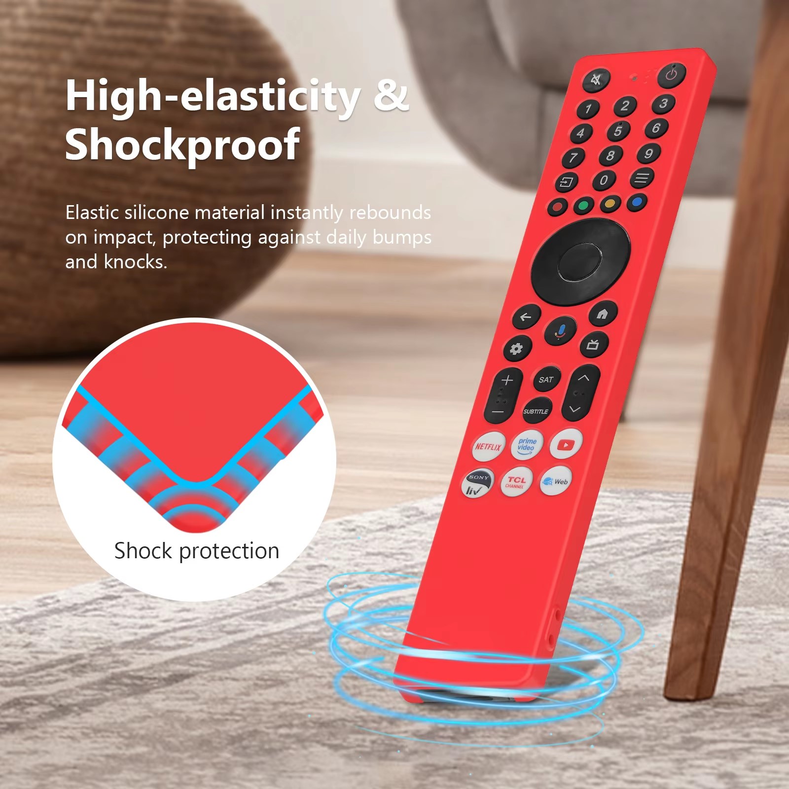 TCL RC17 silicone cover detail 5