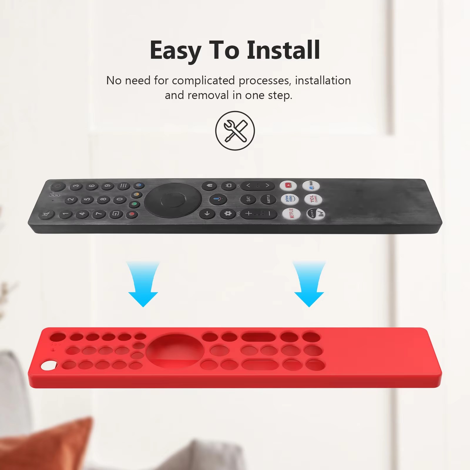 TCL RC17 silicone cover detail 7