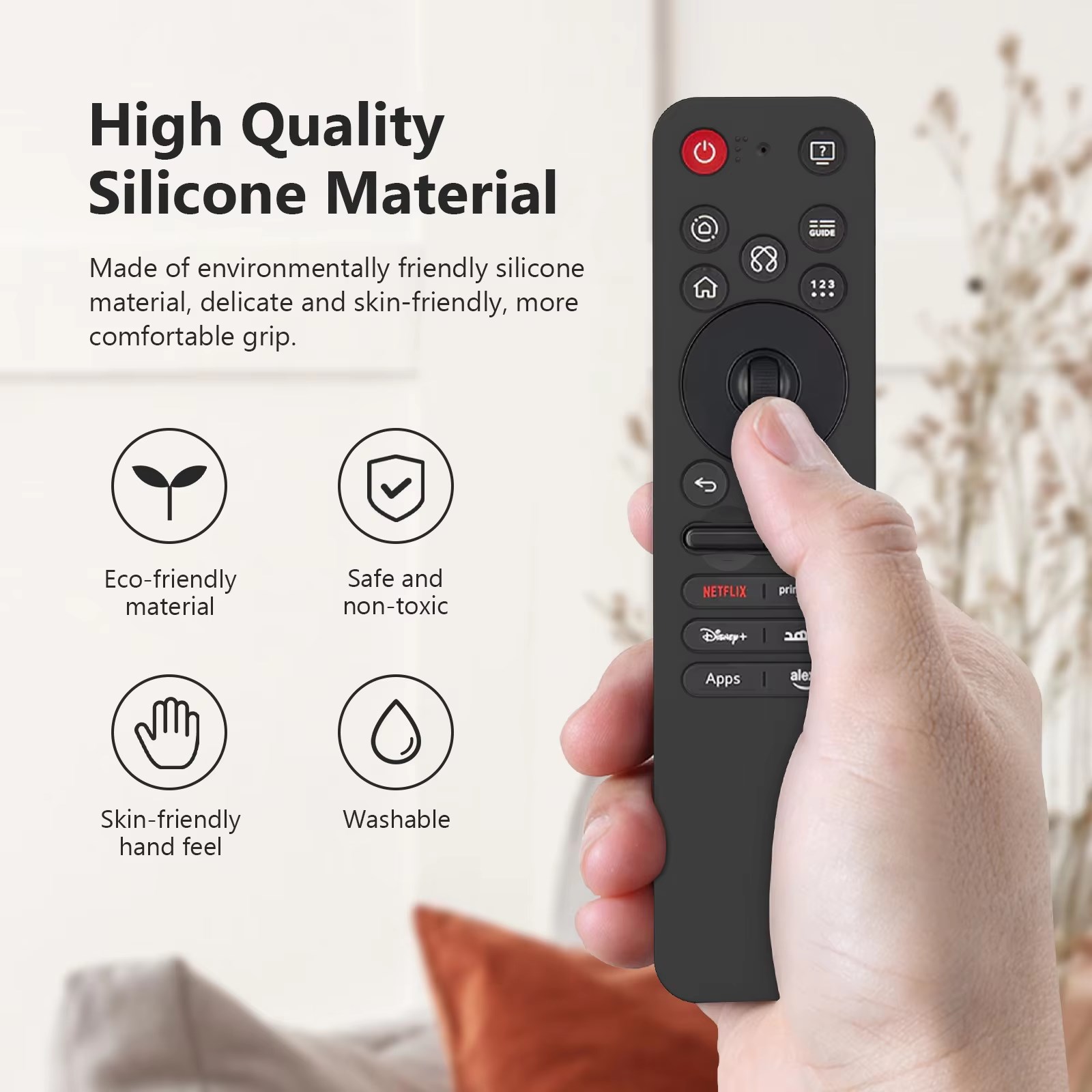 LG RC18 silicone cover detail 2